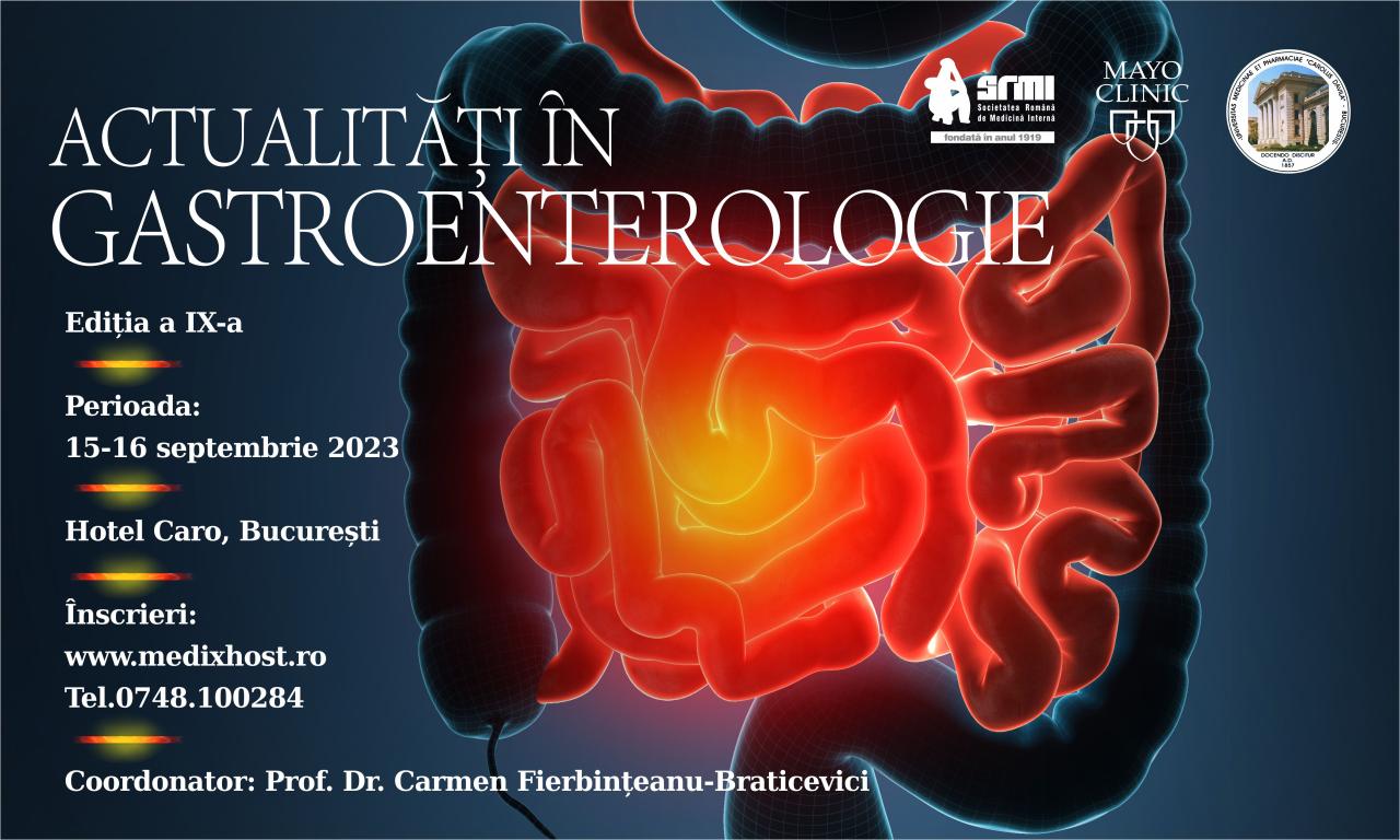 Actualitati in gastroenterologie 2023